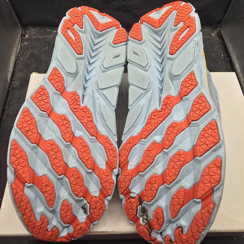 Hoka Blue and Yellow‎ Running Shoes